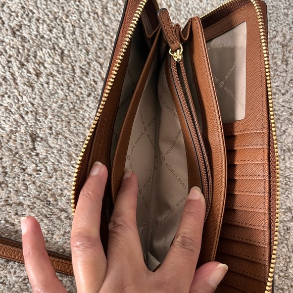 Michael Kors Brown Wallet/Wristlet - Picture 8 of 14